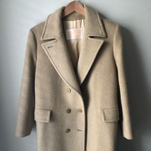 Vintage camel Pendleton coat 100% wool Size 10